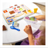 Wooden Mag Ice Cream Puzzle Playset