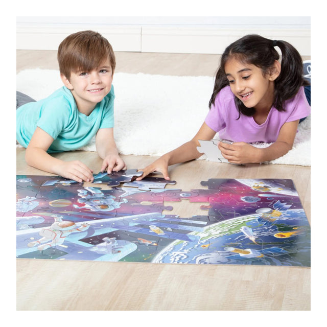 Outer Space Gid Floor Puzzle