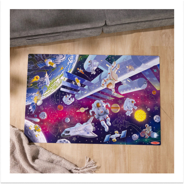 Outer Space Gid Floor Puzzle