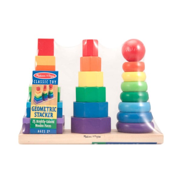 Melissa & Doug Geometric Stacker