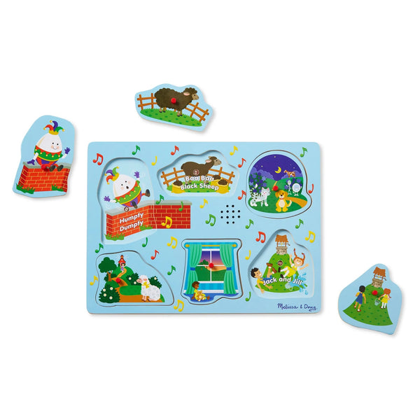 Melissa & Doug Nursery Rhymes Sound Puzzle – Toy Kingdom South Africa