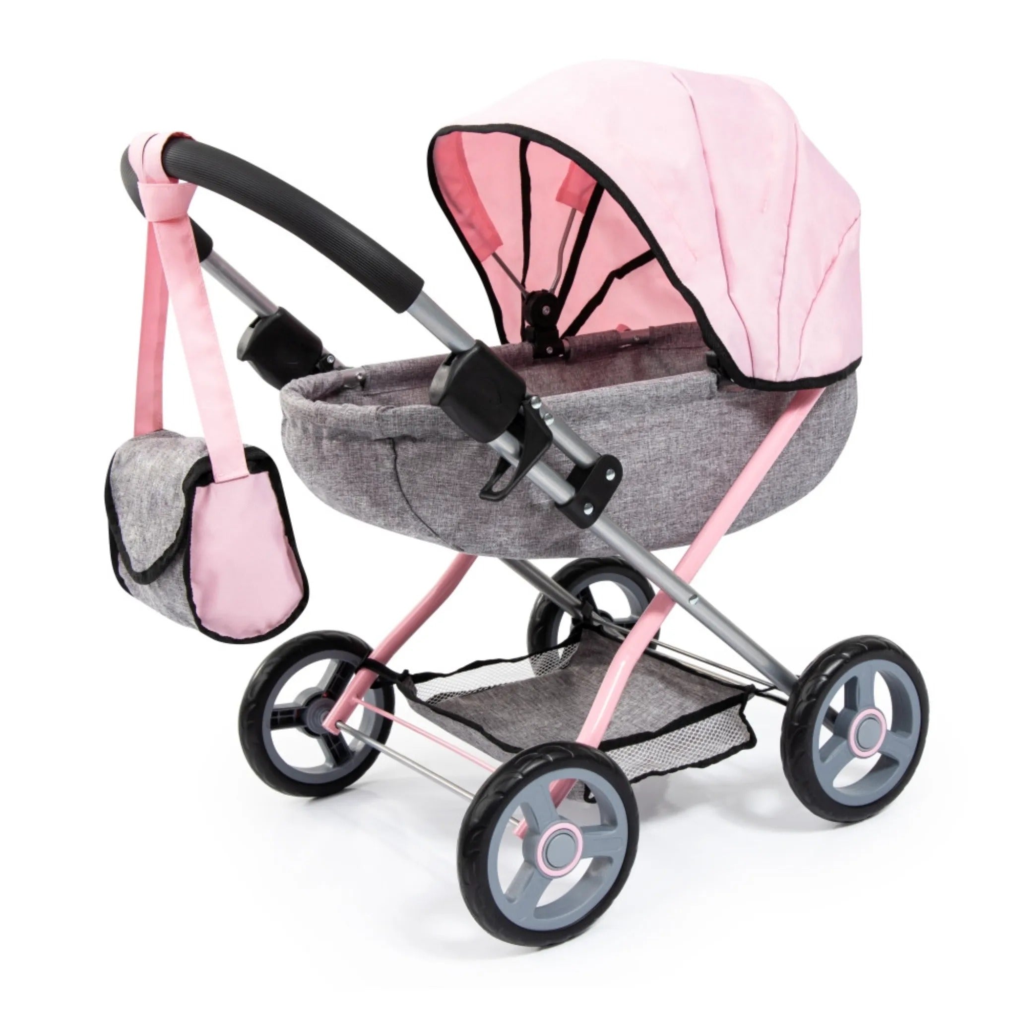 Bayer Cosy Dolls Pram With Bag Pink – Toy Kingdom South Africa