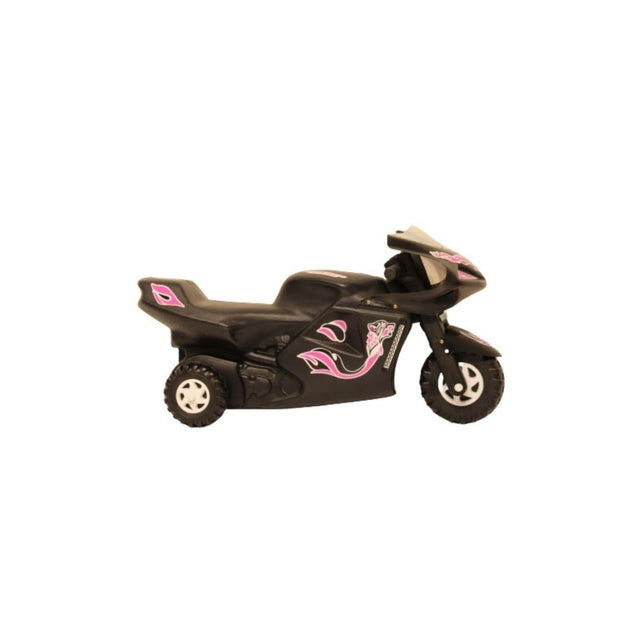 Kids Plastic Push Bike Black