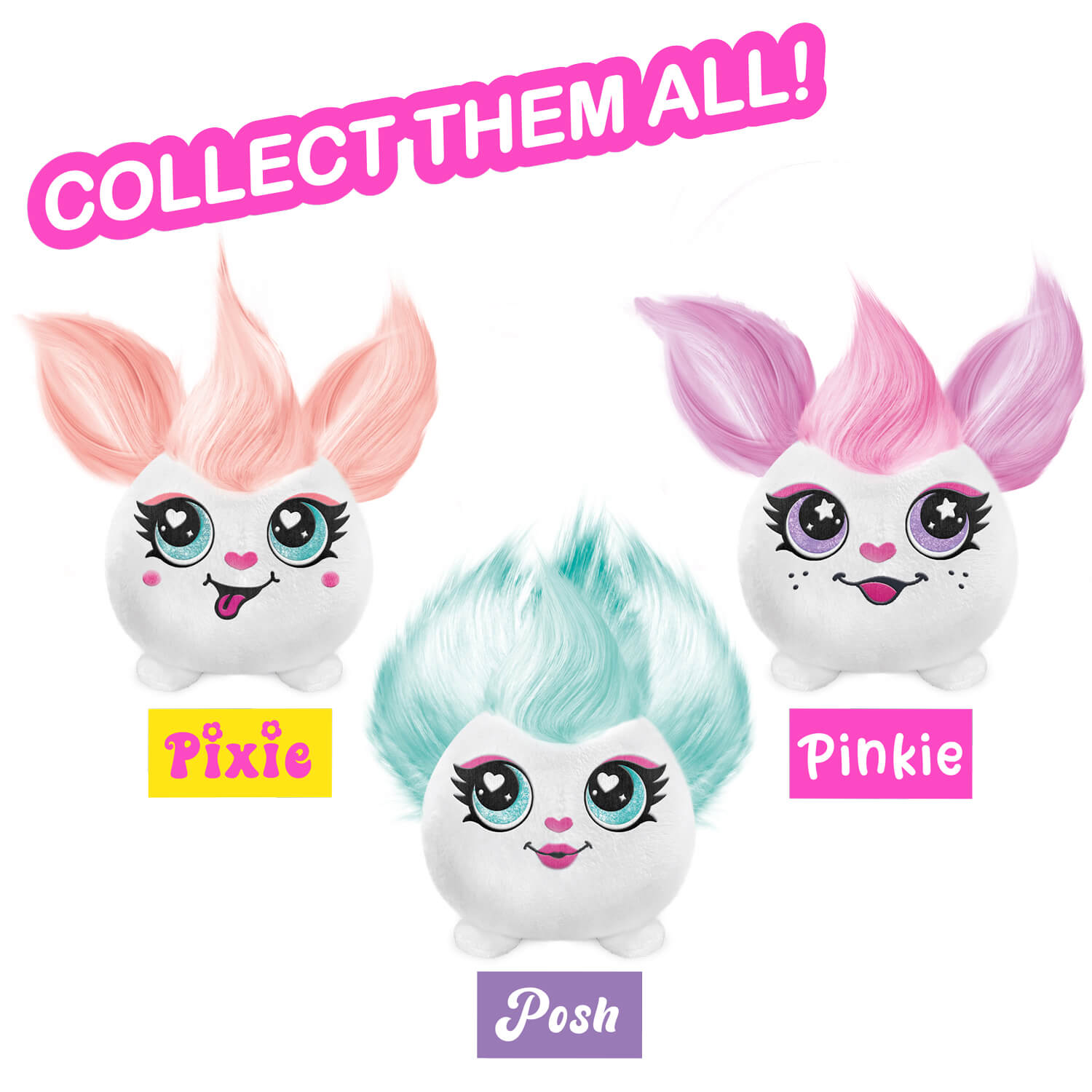 Assorted Style 4 Ever Hair`Iffic Mini Airbrush Plush - 1 Pack