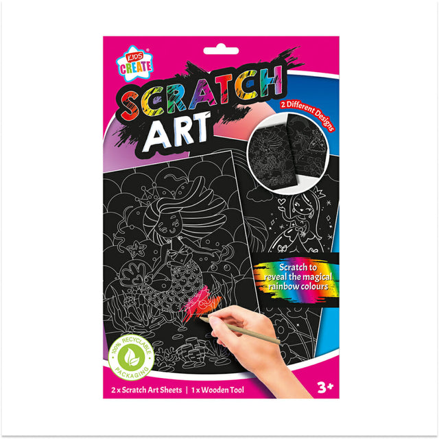 Scratch Art Sheets