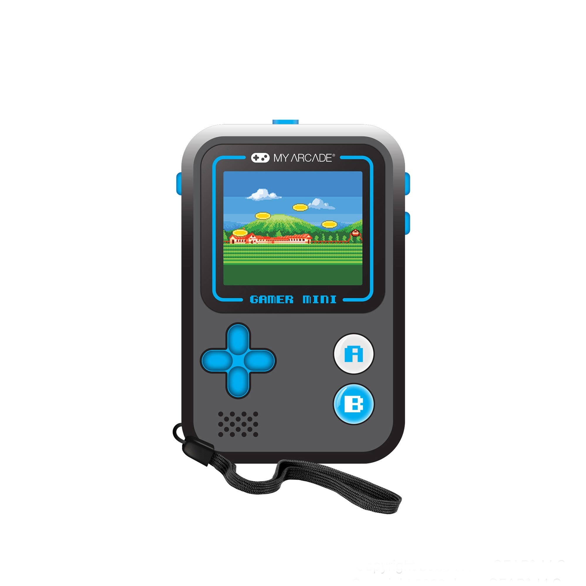 MINIPEDIA for Gamers　ミニペディア My Arcade Gamer Mini Classic - Black & Blue – Toy Kingdom South Africa