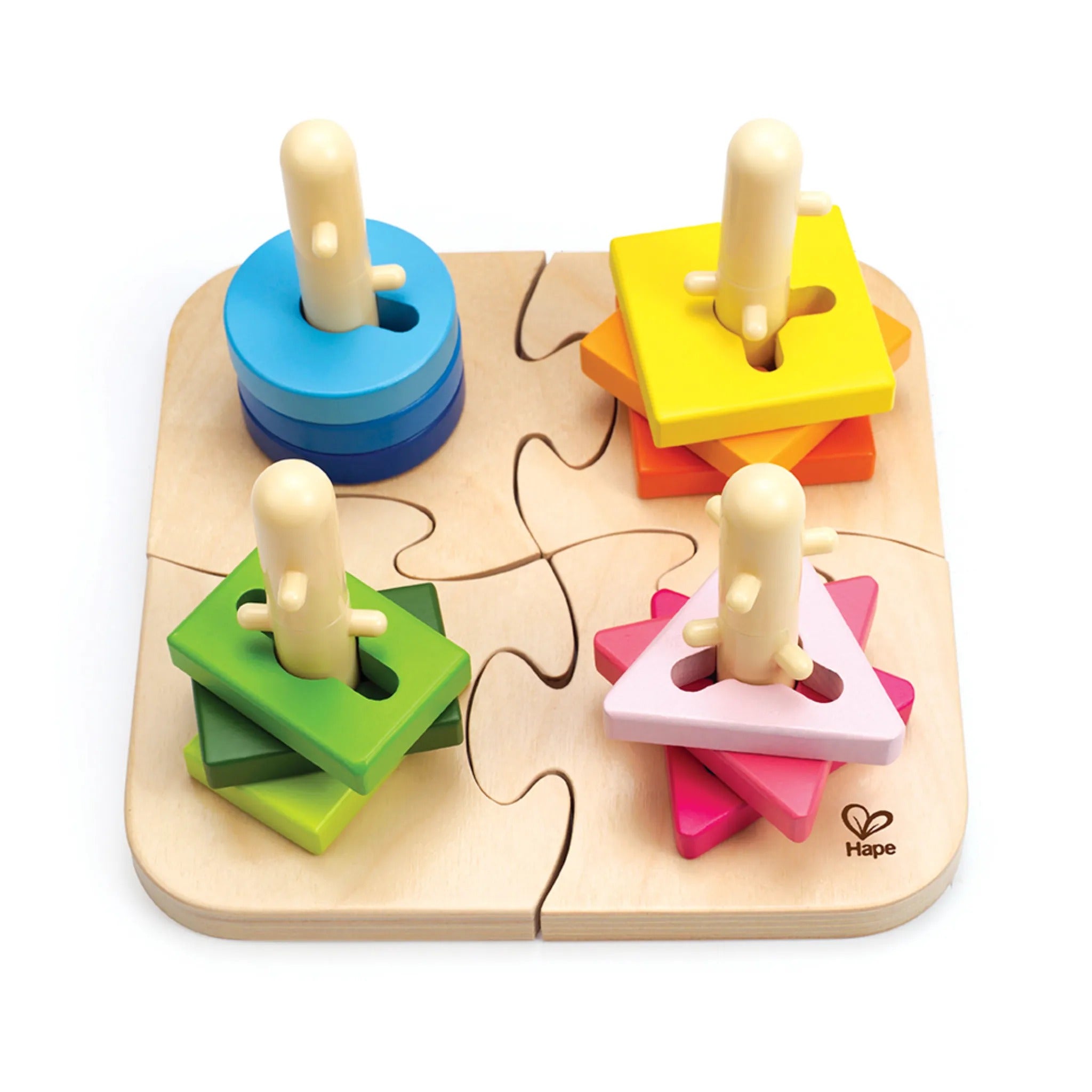 アマトリ329 トイガンセット Hape Creative Peg Puzzle – Toy Kingdom South Africa