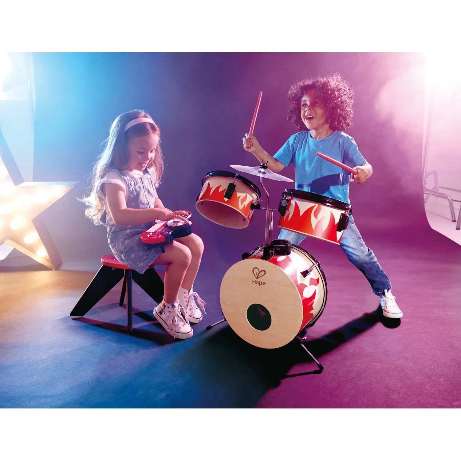 Hape Cool Beats Drum Set – Toy Kingdom South Africa