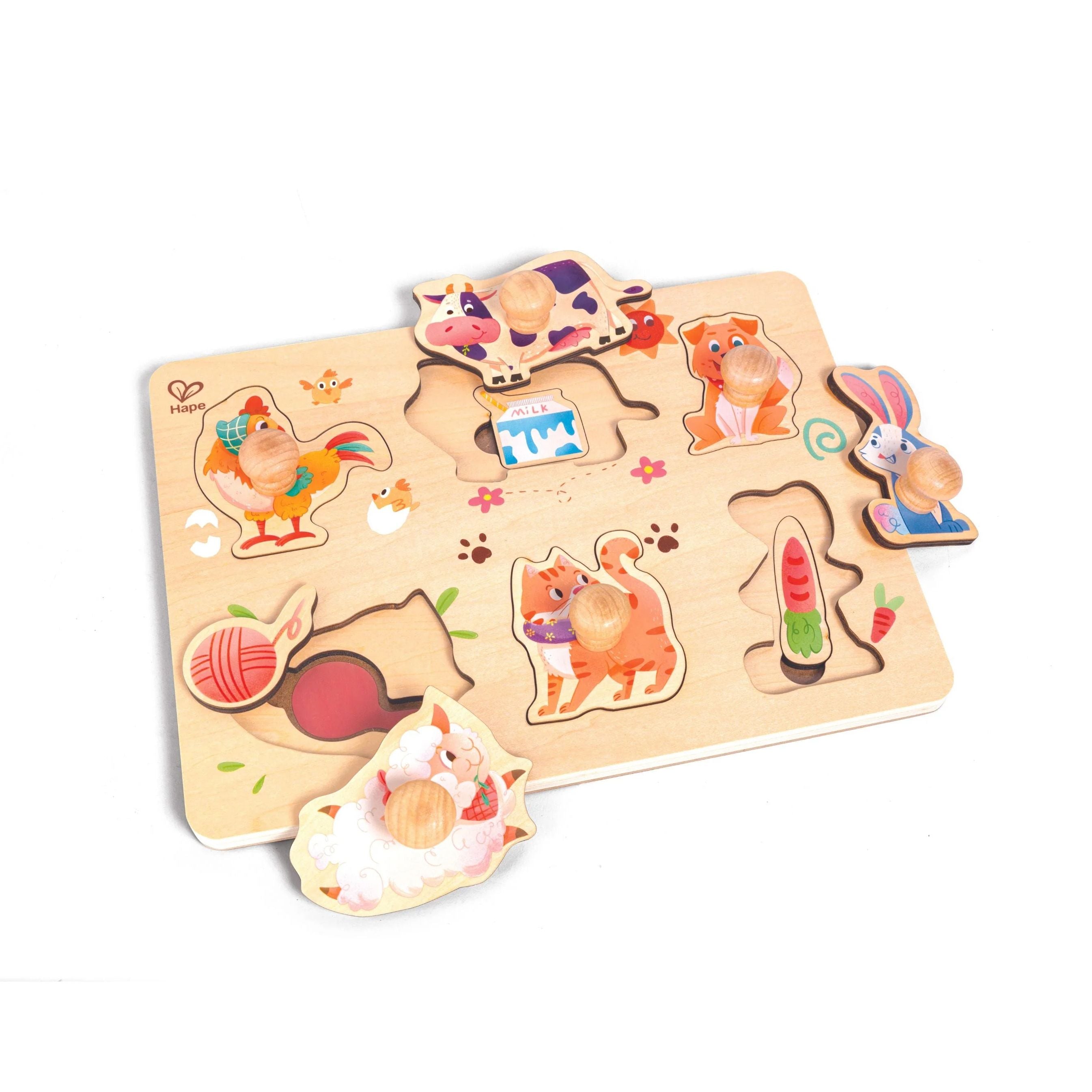 Hape Farmyard Layer Puzzle – Toy Kingdom South Africa