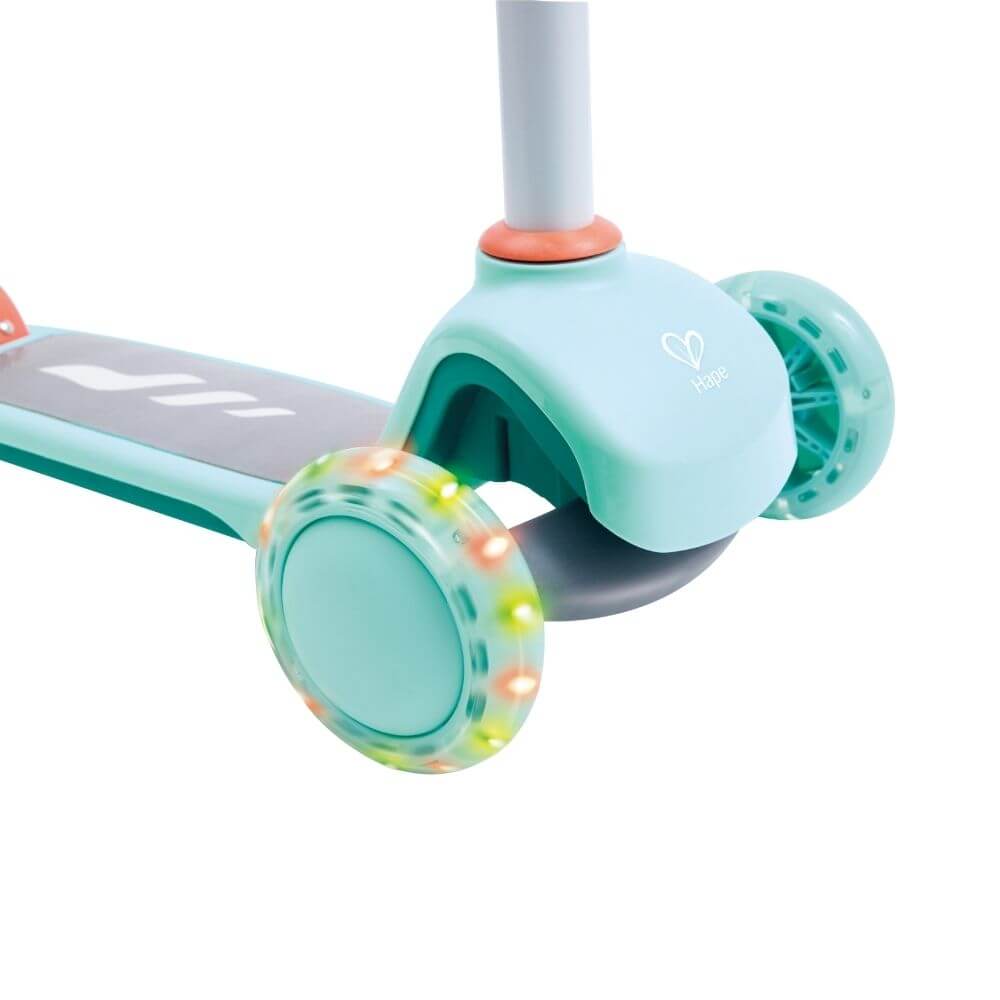 Hape Lean n Glide Kick Scooter Turquoise – Toy Kingdom South Africa