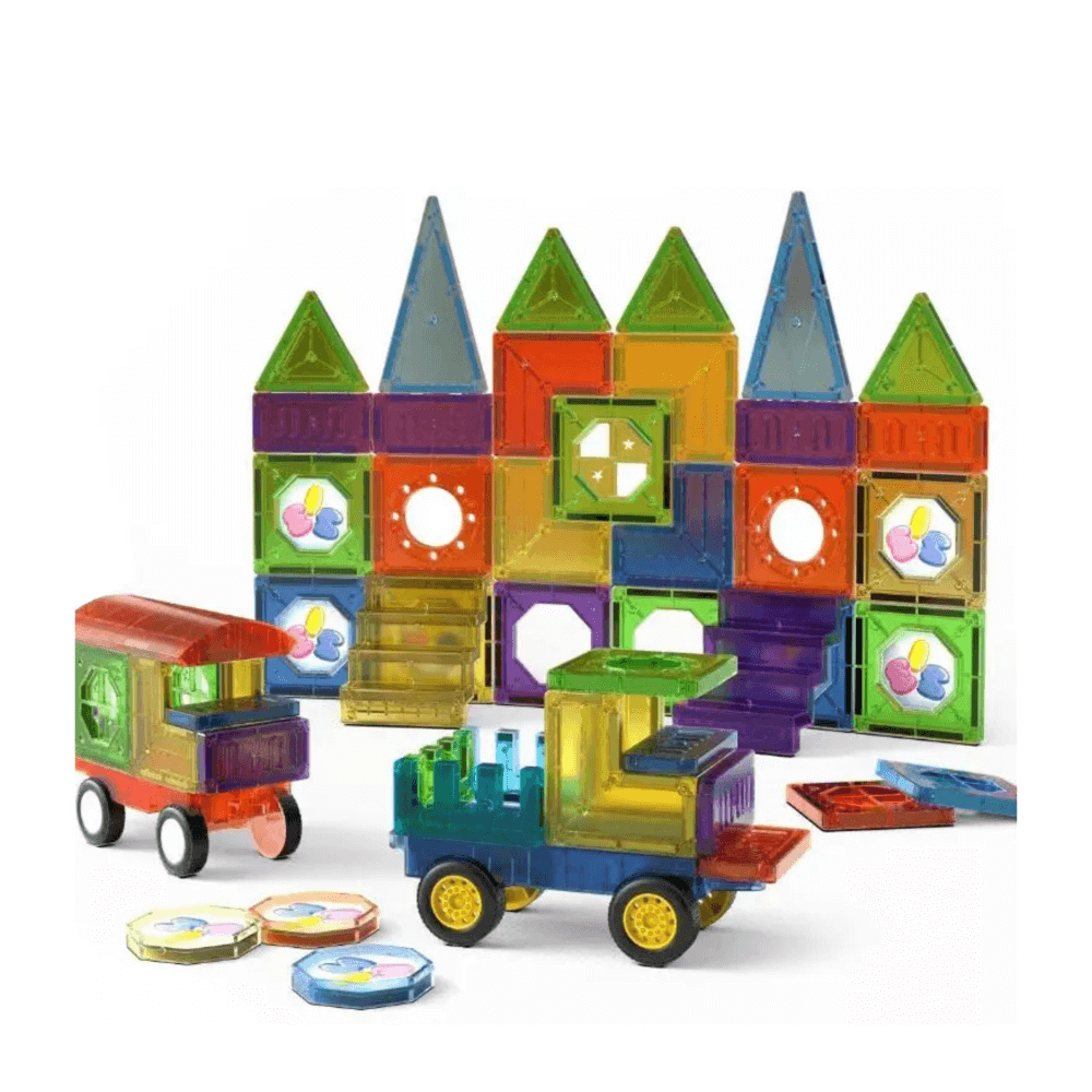 Magnetic Tile Set 73 Piece - Edu Matic – Toy Kingdom South Africa
