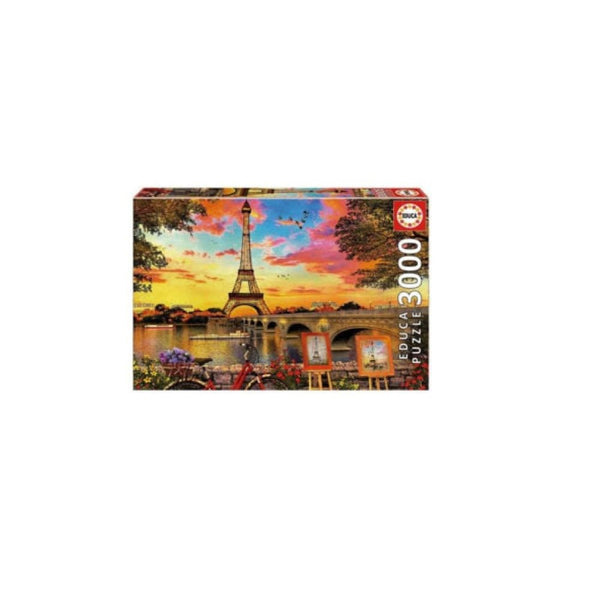 ほそピー 3M、4Mセット Educa Sunset In Paris 3000 Piece Puzzle – Toy Kingdom South Africa