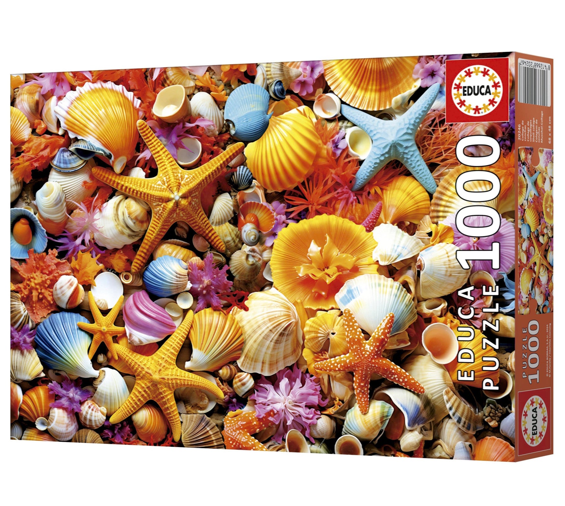 Educa Shell Collage Puzzle 1000 Pieces – Toy Kingdom South Africa