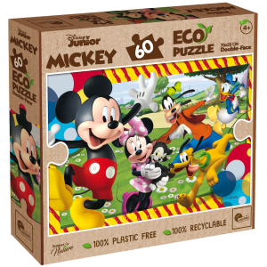 Disney Mickey Mouse 60 Piece Eco Activity Puzzle – Toy Kingdom