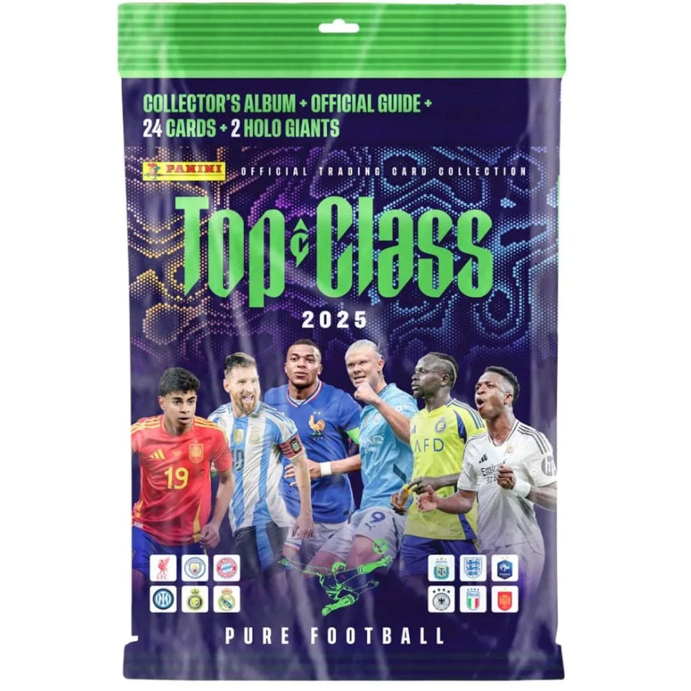d*⠀様 27.67 FAVORITE 15th ANNIVERSARY Voc Panini FIFA 365 Top Class 2025 Soccer Cards Starter Pack – Toy