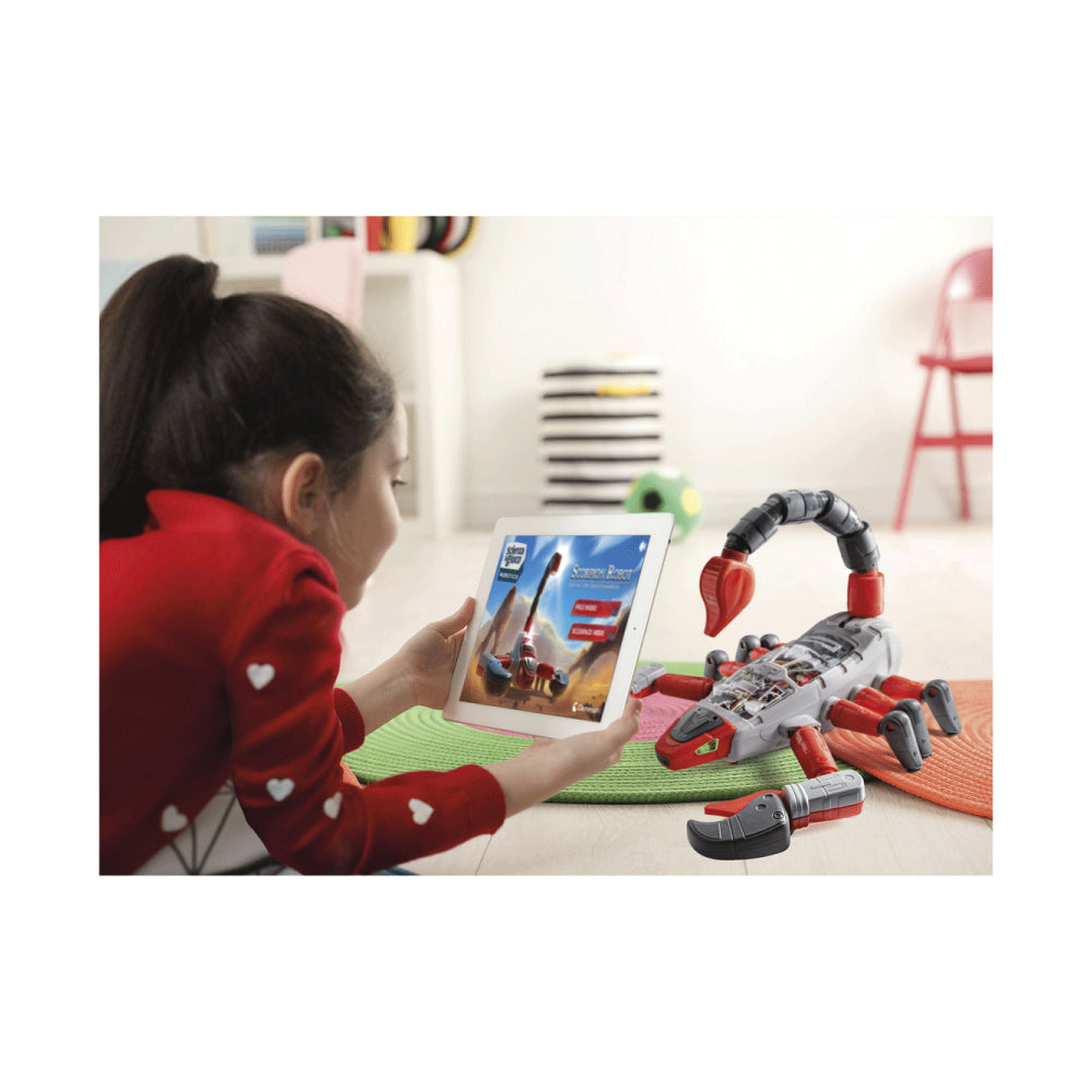 Clementoni - Science Robotics-Scorpion Set De Construction, Robot P Set De Construction Robot Pour Enfants A Assembler Kit De Robotique Version En Ital Amz B09 Clementoni - Science Robotics-Scorpion Set De Construction, Robot P Set De Construction Robot Pour Enfants A Assembler Kit De Robotique Version En Ital Amz B09