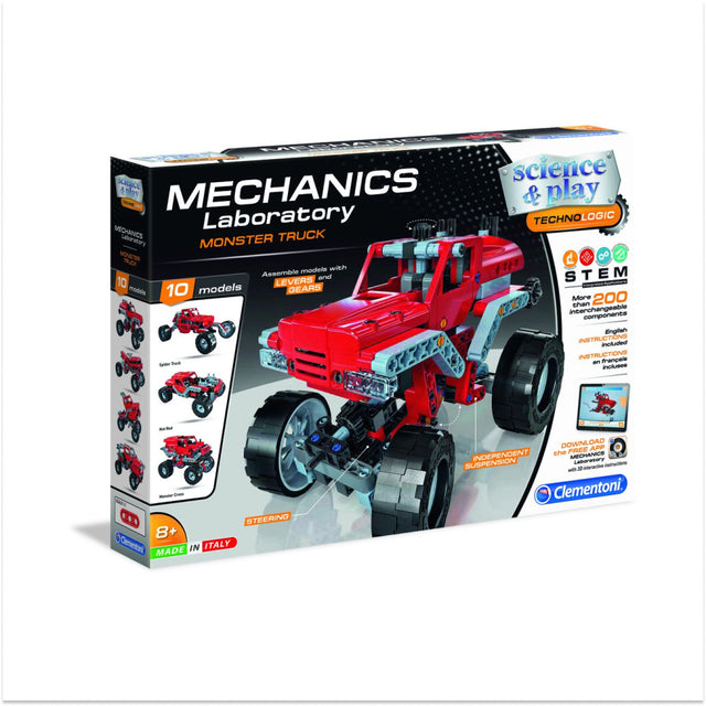 Clementoni Mechanics Lab Monster Trucks