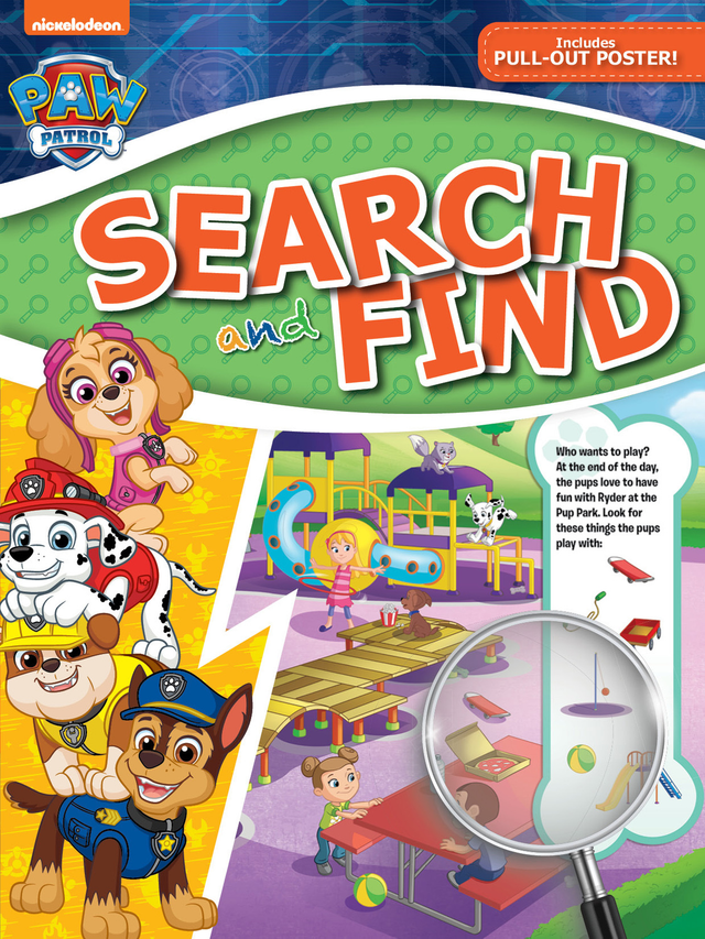 Paw Patrol Search And Find