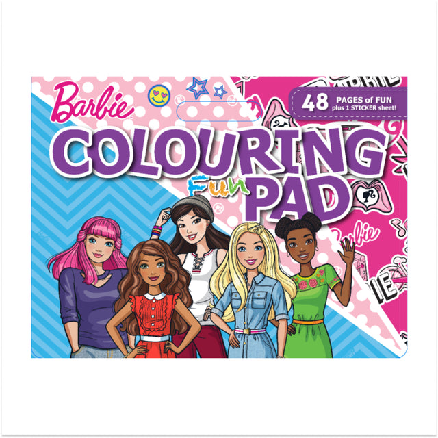 Empire Books Barbie Colouring Pad