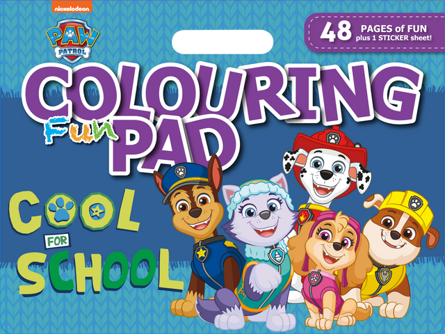 Paw Patrol Colouring Pad