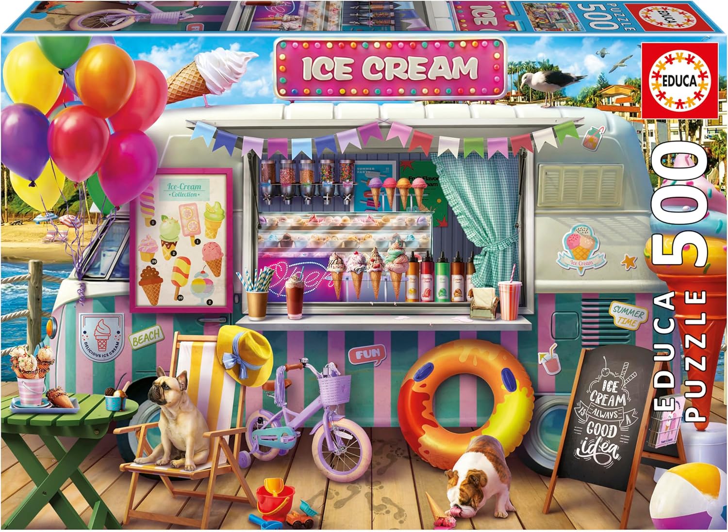 ⑧KinKi Kids75セット Educa Ice Cream Van Puzzle - (1X500 Piece) – Toy Kingdom South Africa