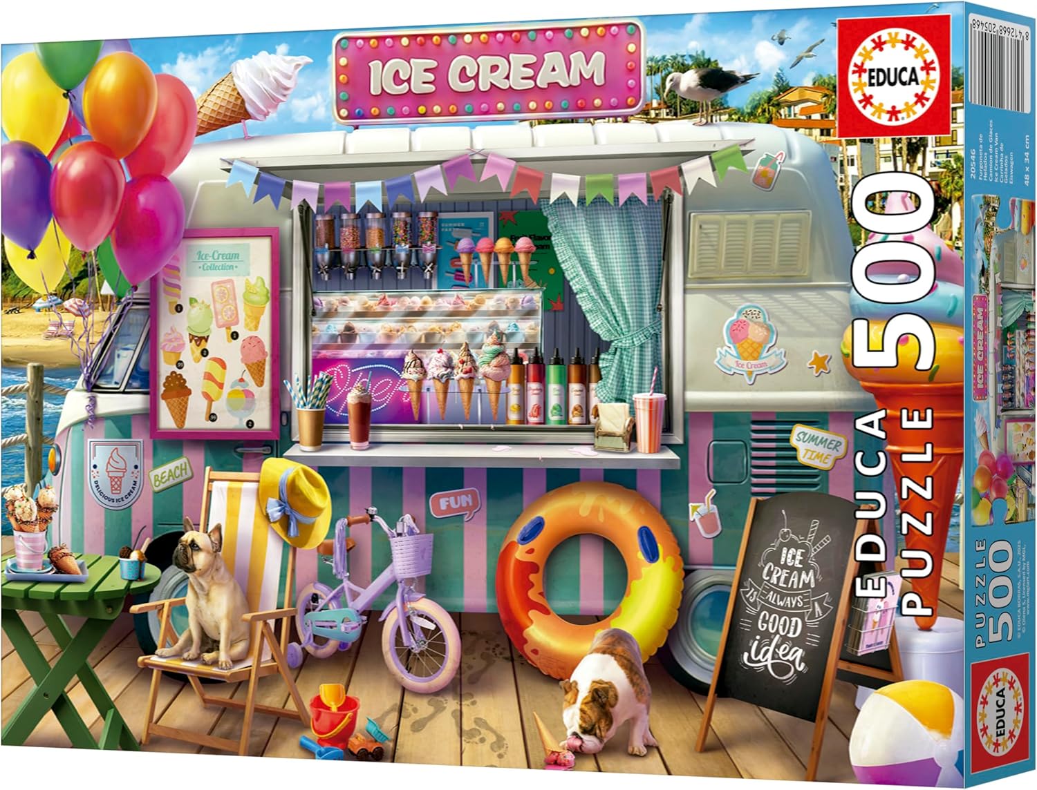 Educa Ice Cream Van Puzzle - (1X500 Piece) – Toy Kingdom South Africa