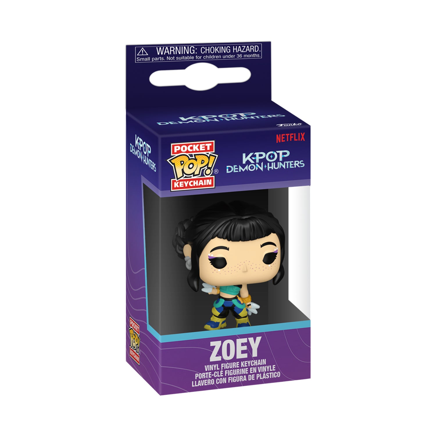 Funko Pop! Keychain: Netflix K-Pop Demon Hunters - Zoey – Toy