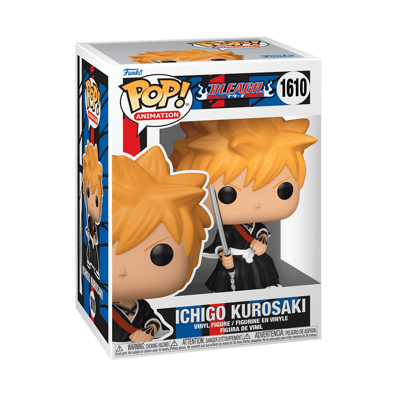 Funko Pop! Ichigo Kurosaki with Zangetsu Sword – Toy Kingdom South