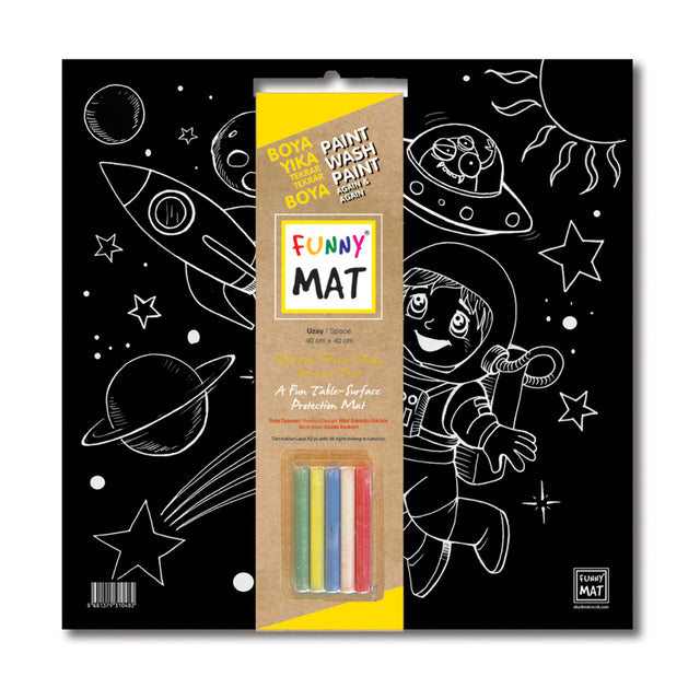 Funny Mat Black Space