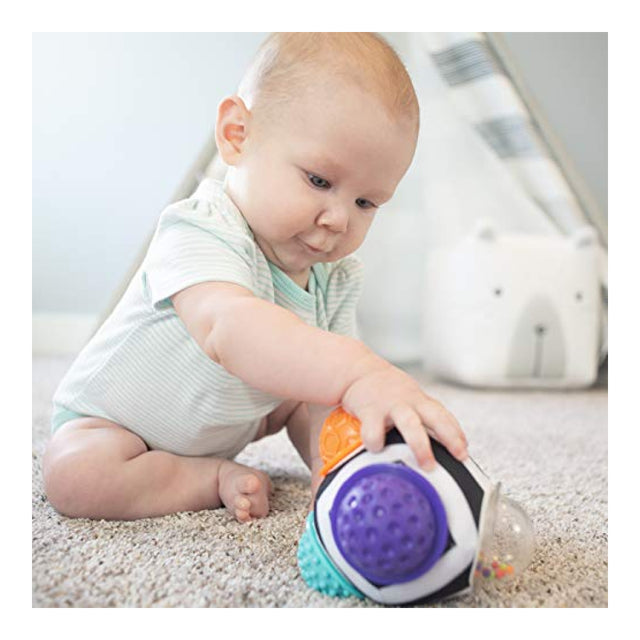 Sassy Chime And Chew Textured Ball