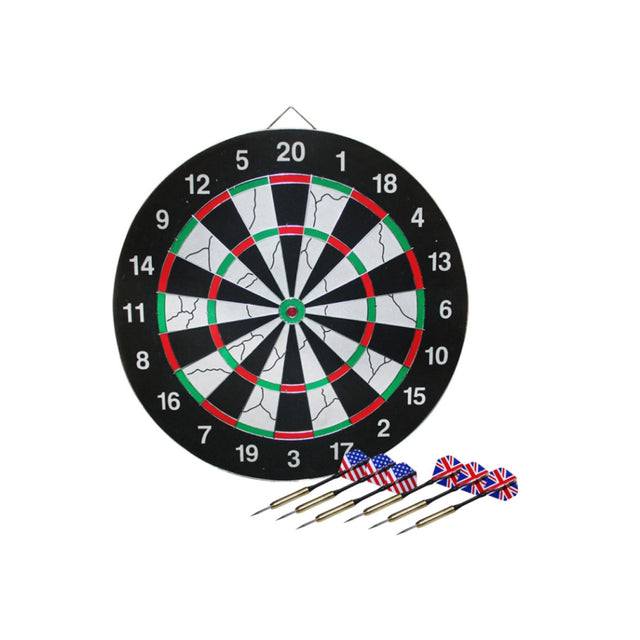 Dart Board Flocked 18 Inch