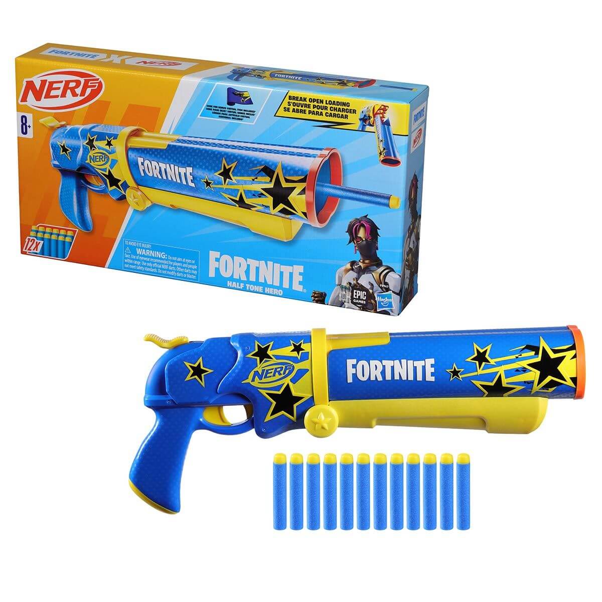 フォートナイト トイガンセット Nerf Fortnite Half Tone Hero Blaster – Toy Kingdom South Africa
