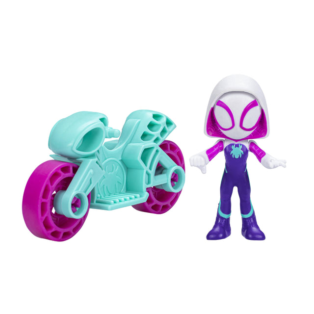 Hasbro Spiderman Bike And Figures Assorted