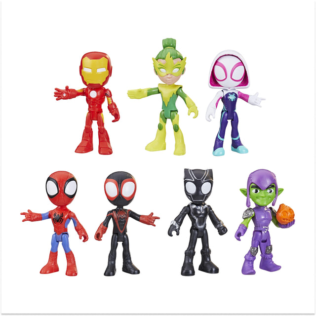 Spidey And His Amazing Friends Spider Man Hero Figures