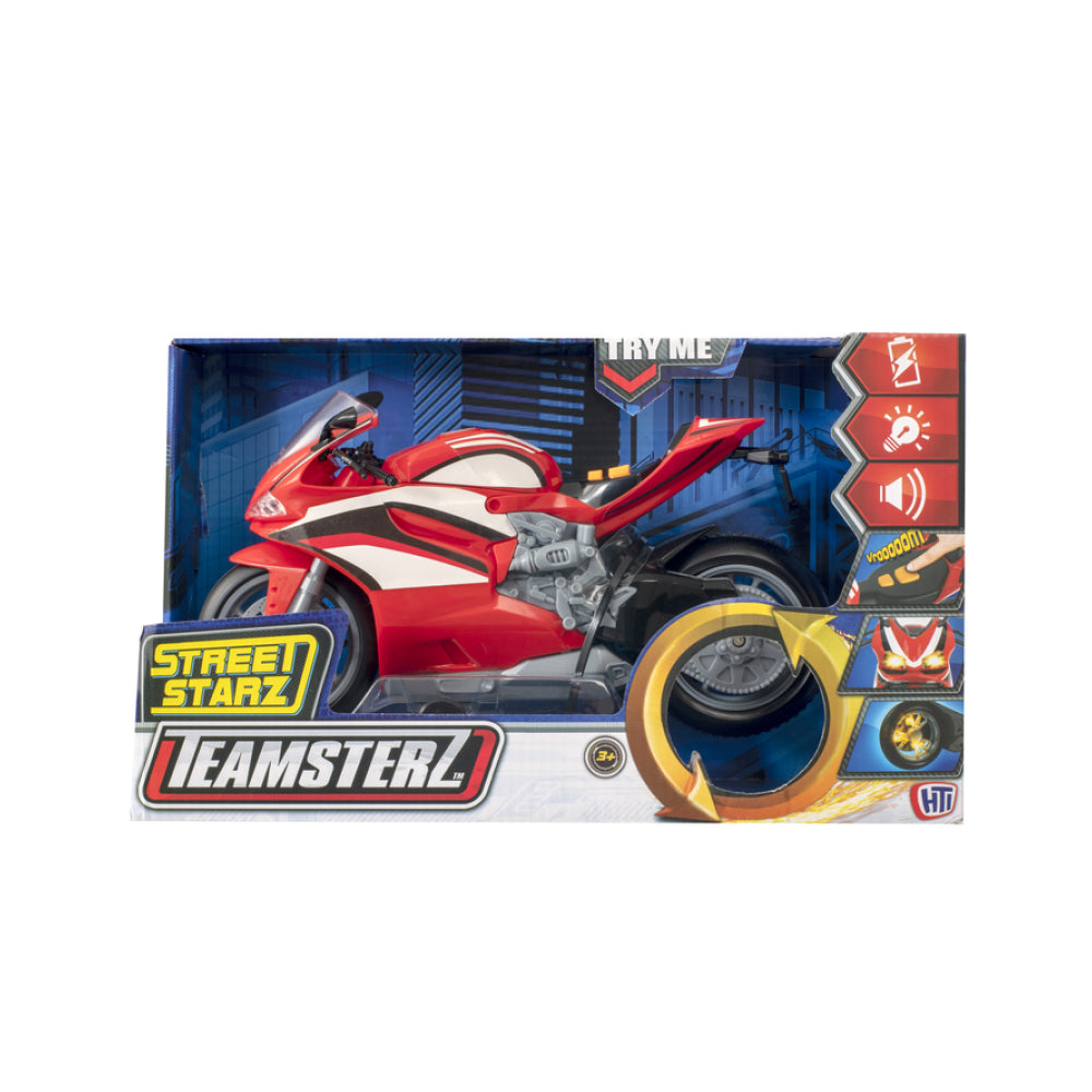 Teamsterz Street Moverz Wheelie Bike Red – Toy Kingdom South Africa
