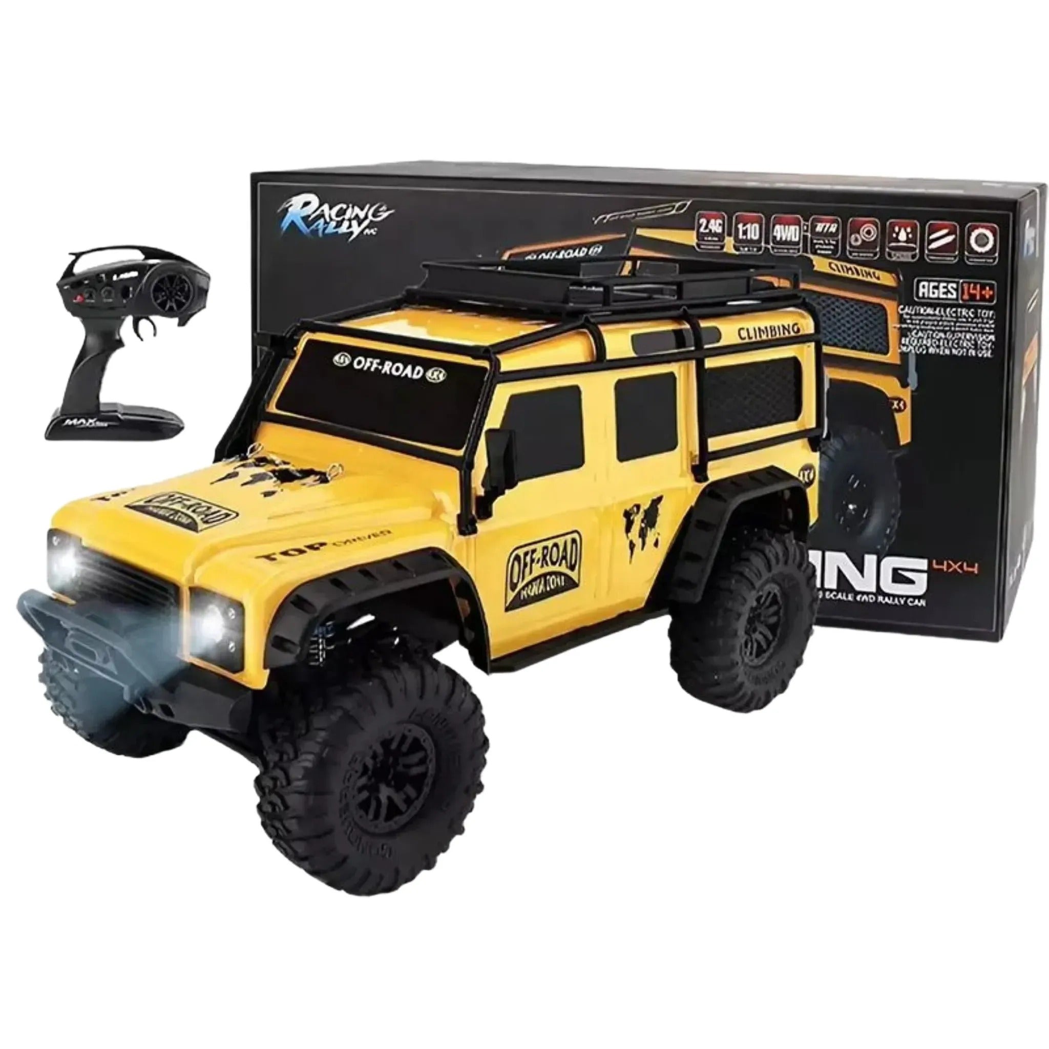 2.4GHZ 1:10 Full Scale Cross Country Climbing Vehicle – Toy