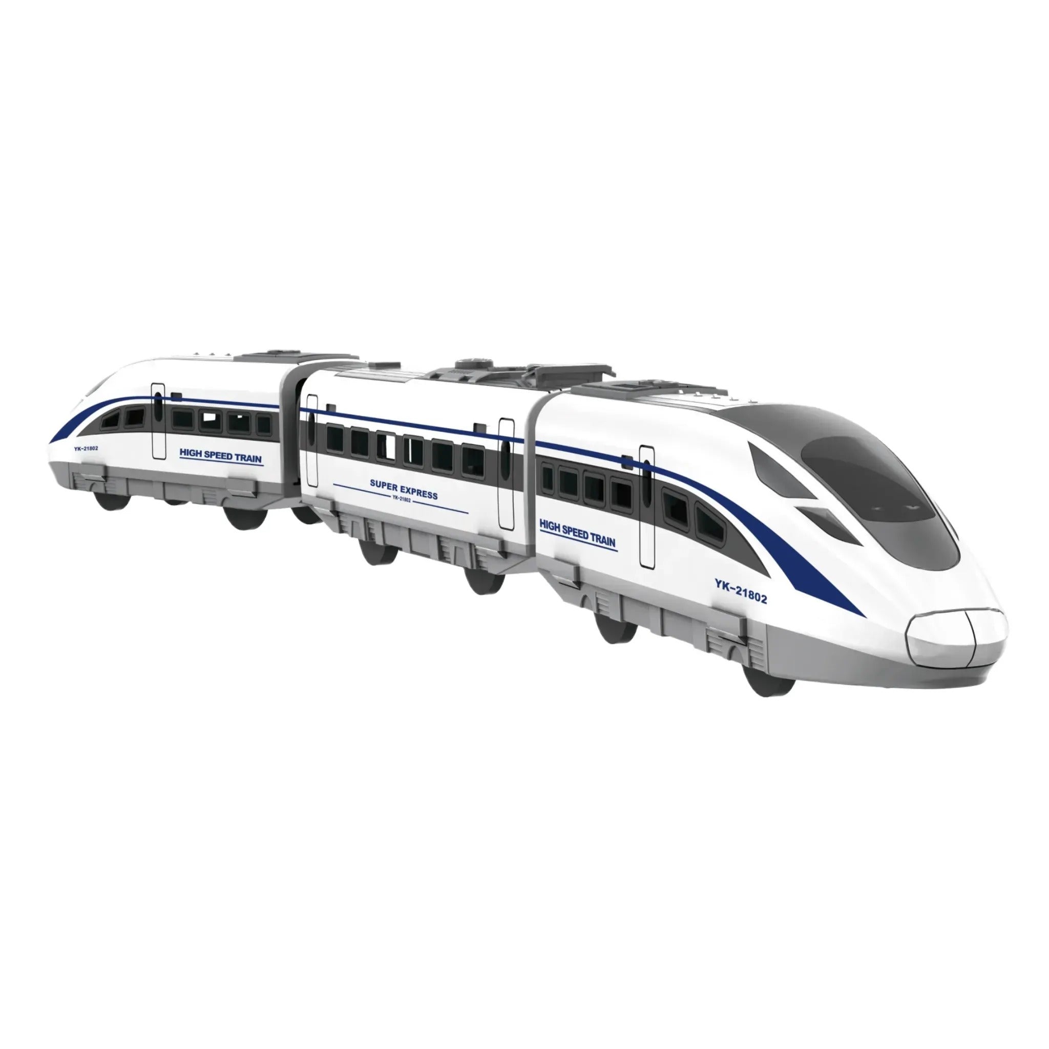 Remote Control High Speed Train Set 6.18m with Lights & Sound - 89