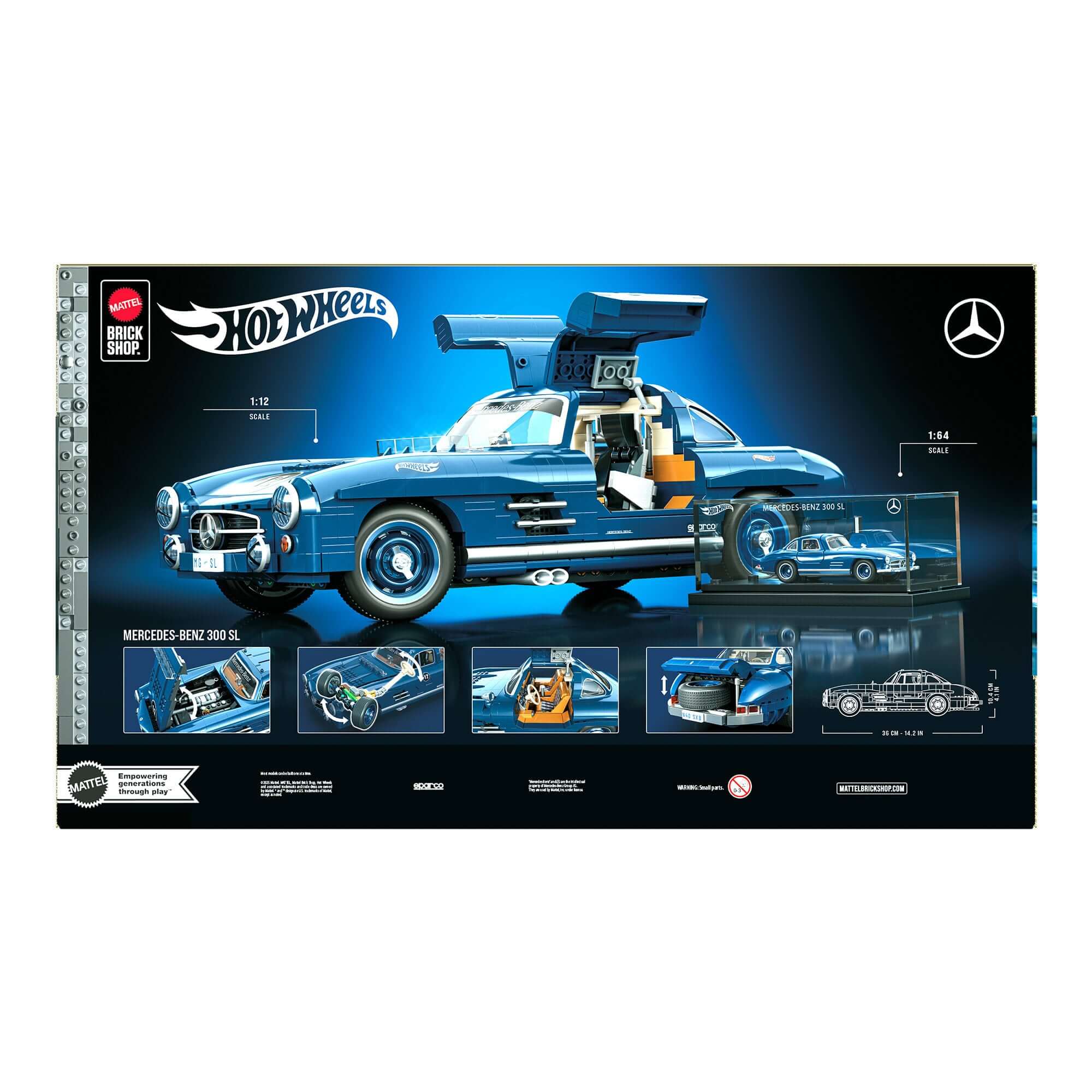 1:12 Scale Hot Wheels Mercedes-Benz 300 SL – Toy Kingdom South Africa