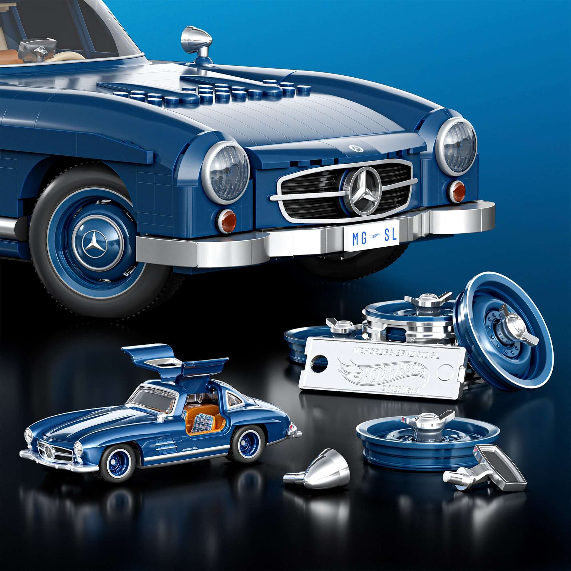 1:12 Scale Hot Wheels Mercedes-Benz 300 SL – Toy Kingdom South Africa