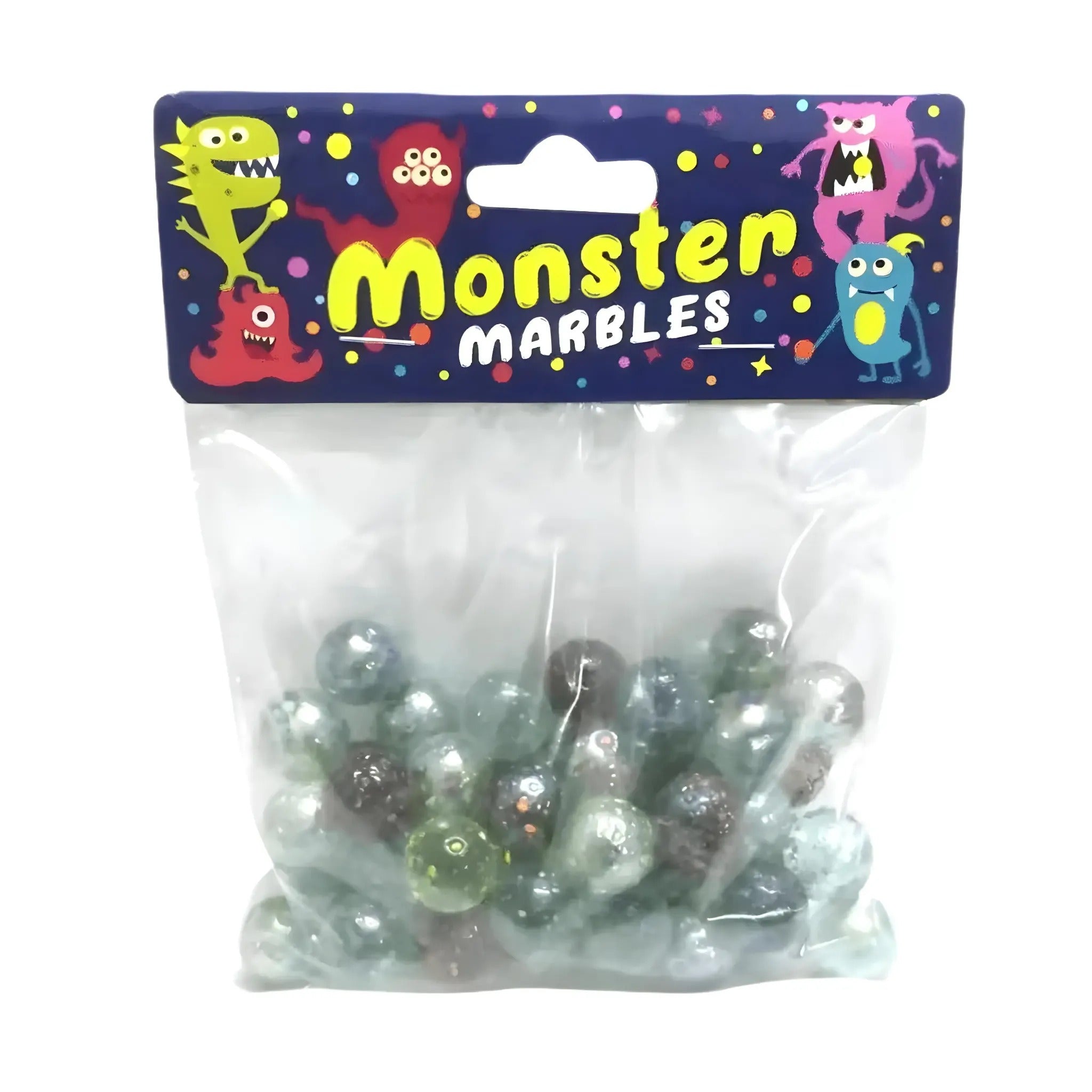 Marbles Glass 16mm 50 Pieces Speckled – Toy Kingdom South Africa