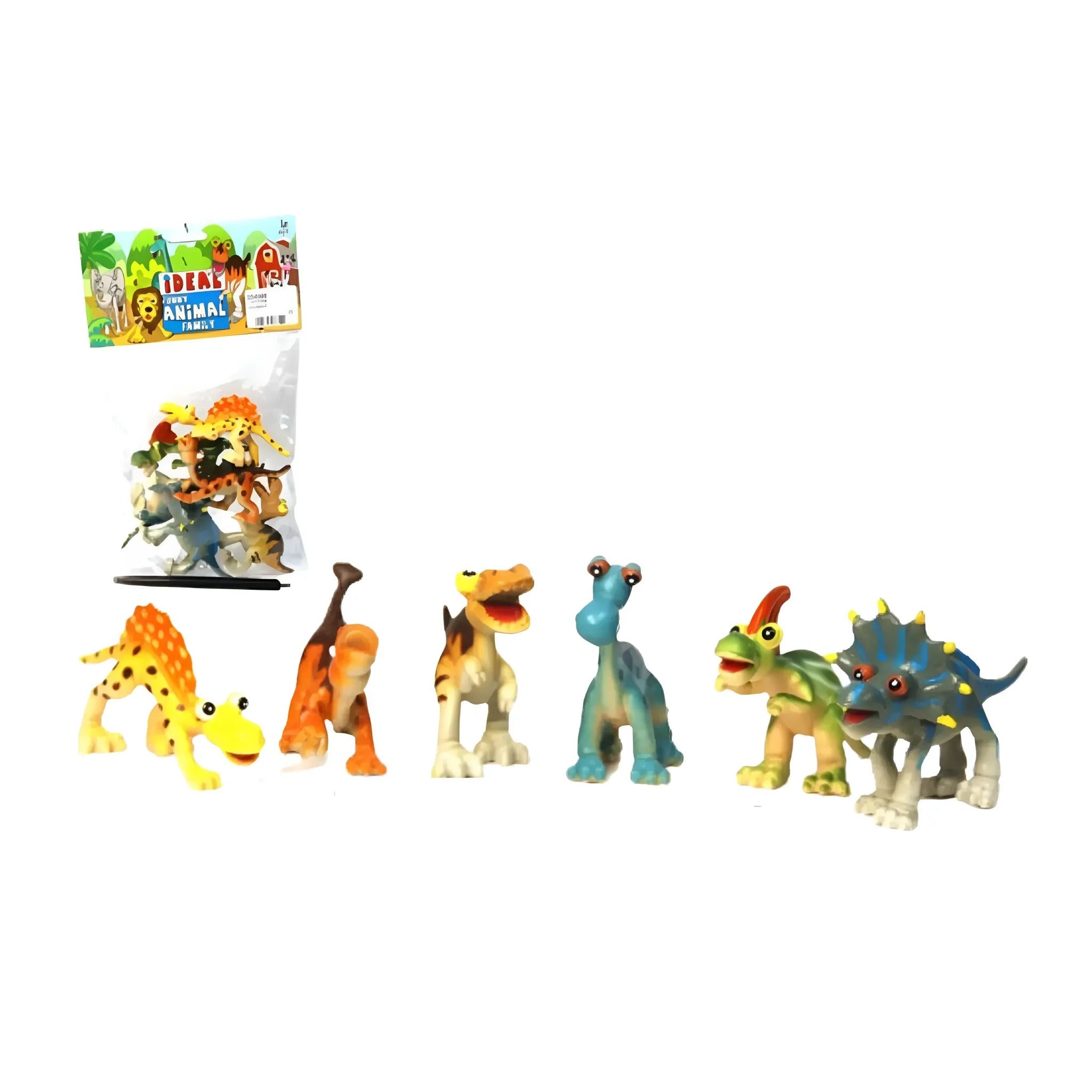 6 Assorted Funny Dinosaurs Pack – Toy Kingdom South Africa