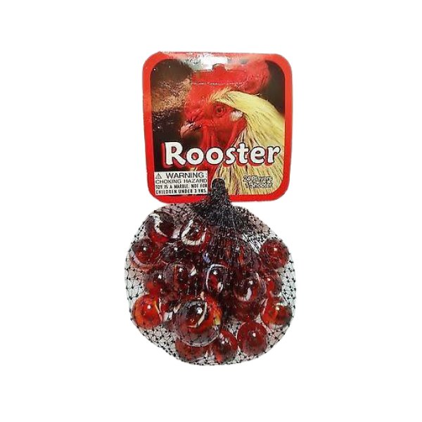 Marble-Rooster 20 Sml 1 Lrg