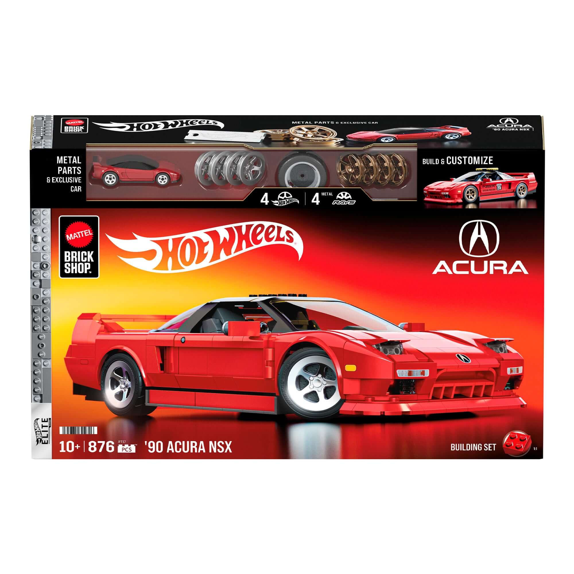1:16 Scale Hot Wheels '90 Acura NSX Elite – Toy Kingdom South Africa