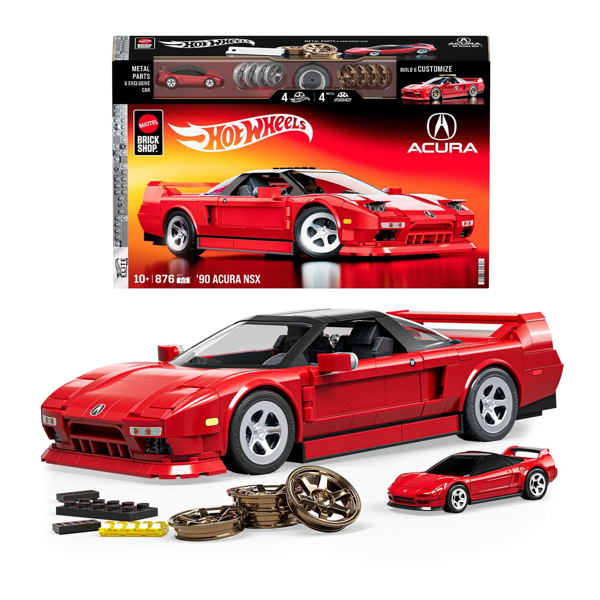 1:16 Scale Hot Wheels '90 Acura NSX Elite – Toy Kingdom South Africa