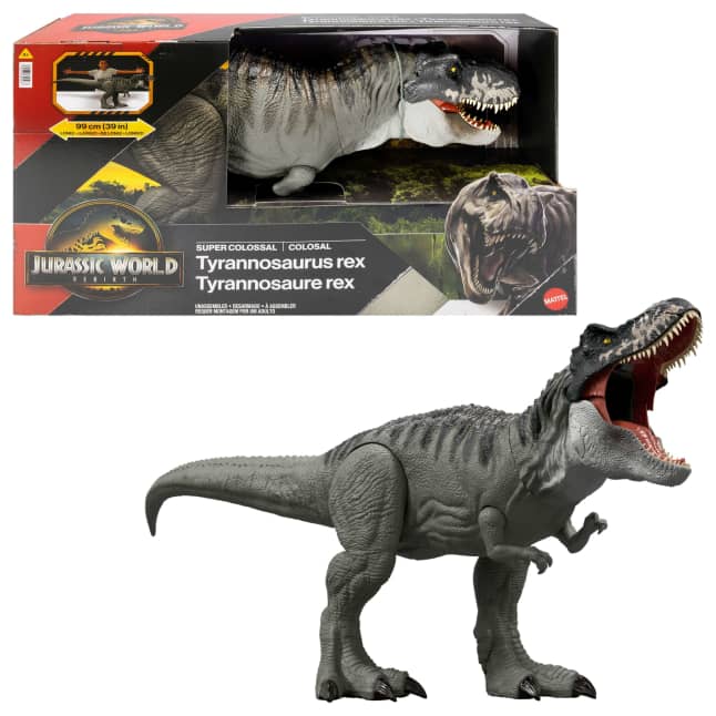 Jurassic World Rebirth Super Colossal Tyrannosaurus Rex 99cm – Toy