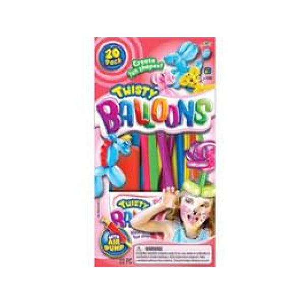 Twisty Balloons With Pump – Toy Kingdom South Africa