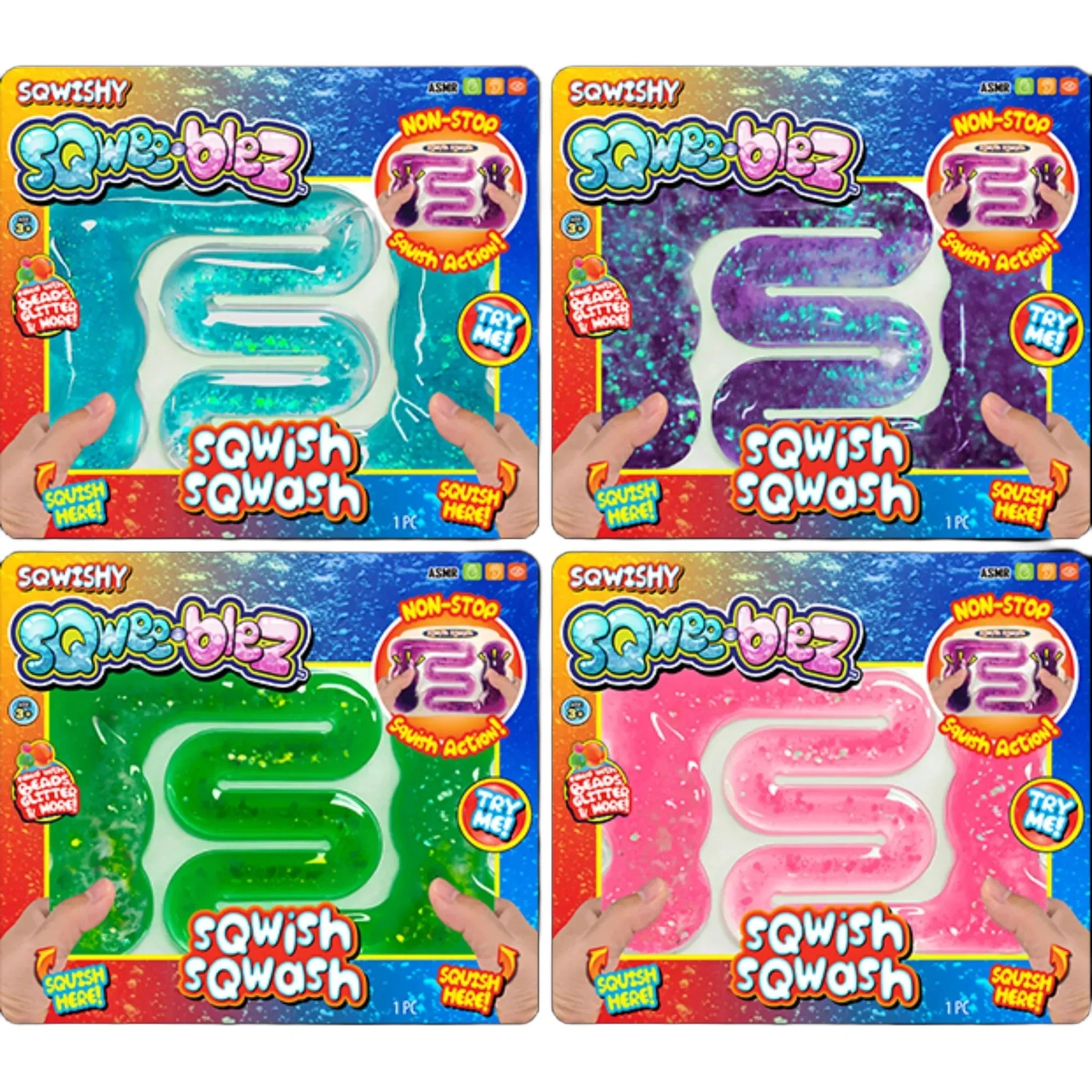 zunさんスクイーズ新品セット Sqwee Blez Sqwish Sqwash Assorted – Toy Kingdom South Africa