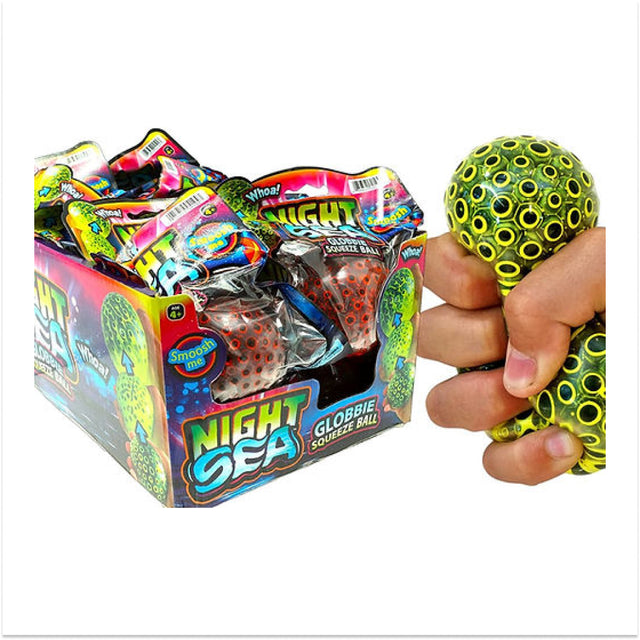 Ja-Ru Night Sea Globbie Squeeze Ball