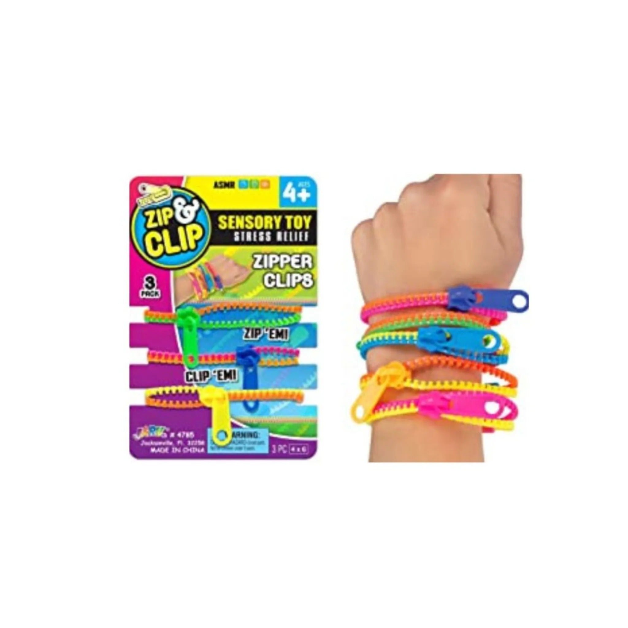 Assorted Zip and Clip Zipper Clips – Toy Kingdom South Africa