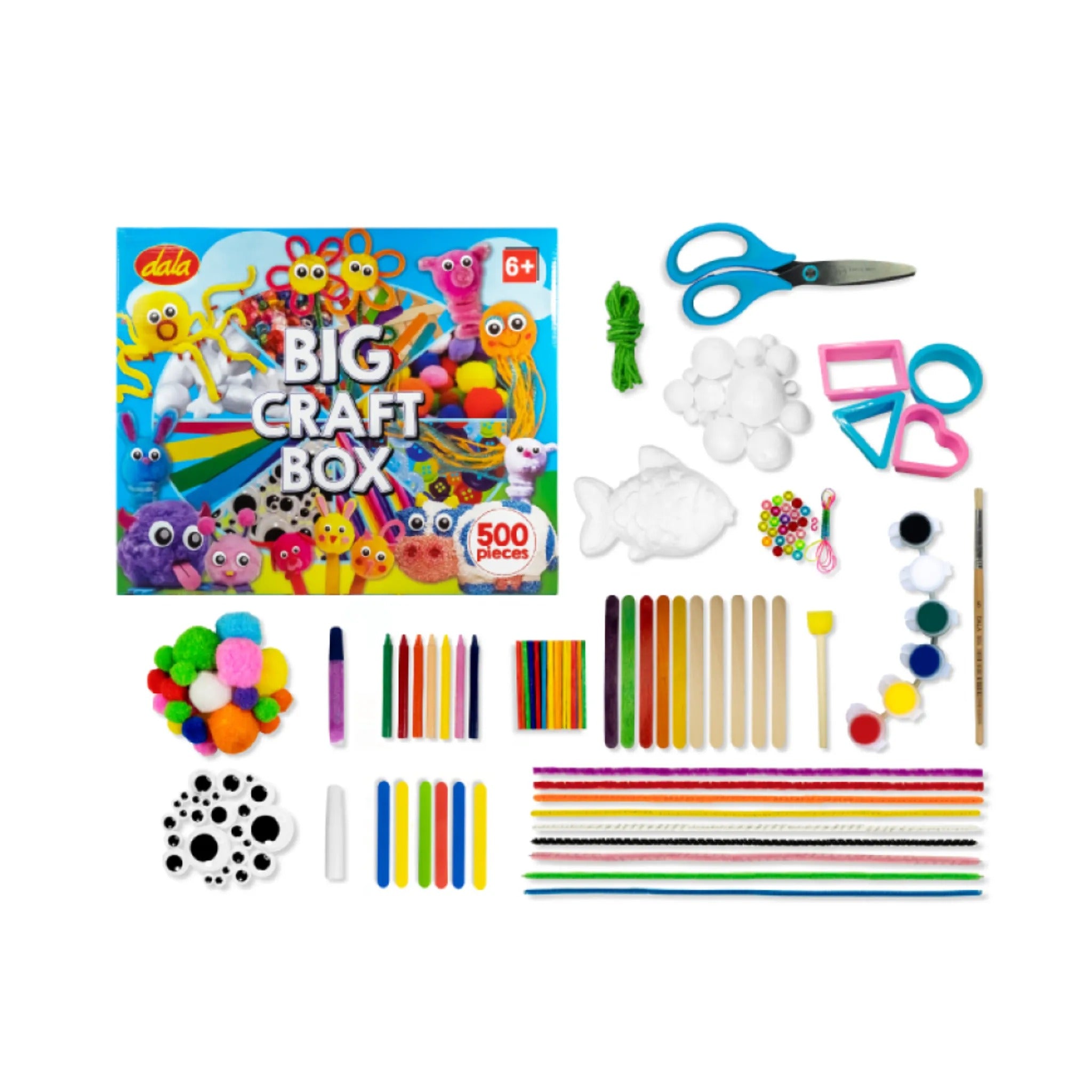 Dala Big Craft Box - 500 Pieces – Toy Kingdom South Africa